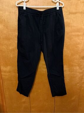 GAP Lined Drawstring Easy Pants - Black Size medium